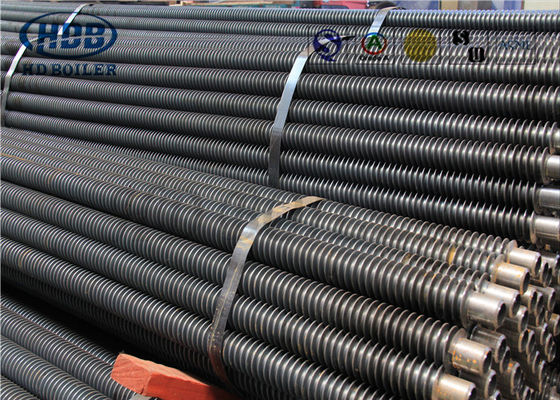 Espiral do preaquecedor do tubo de aleta 15mm da caldeira do aço carbono para o permutador de calor