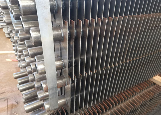 Peça de substituição Finned da inversão térmica de tubo de caldeira 3mm do aço carbono H