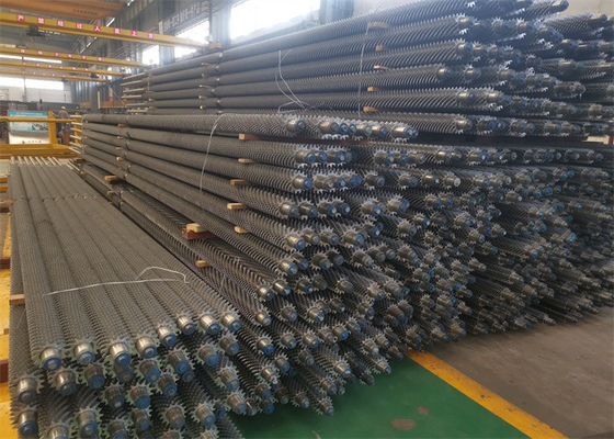 Tipo espiral preaquecedor do tubo de aleta da caldeira para a estrutura compacta industrial