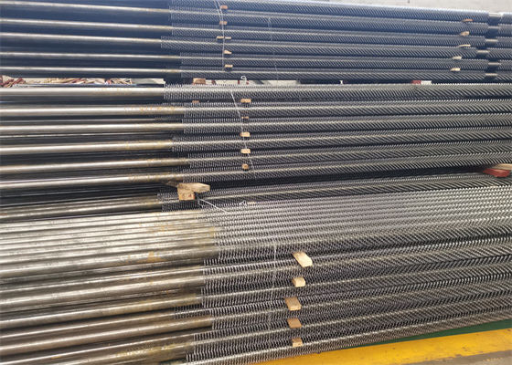 Desempenho eficiente serrilhado da transferência térmica do radiador espiral do tubo de aleta da caldeira