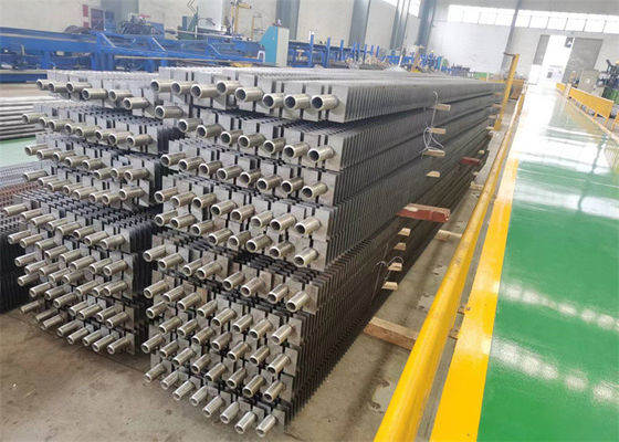 O tubo de aleta de grande resistência da caldeira integrou o tipo espiral expulso corrosão resistente