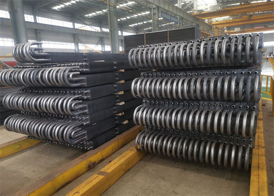 Tipo espiral tubo de aleta da caldeira ao preaquecedor para não ferroso industrial