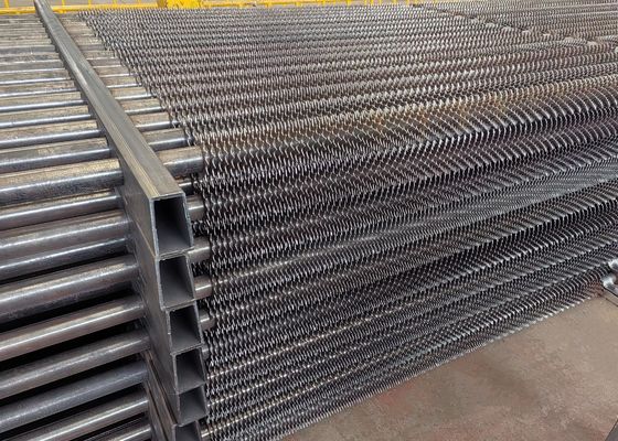 Tubos de trocador de calor de barbatanas em espiral Tubos de barbatanas de aço corten sem costura para economizador