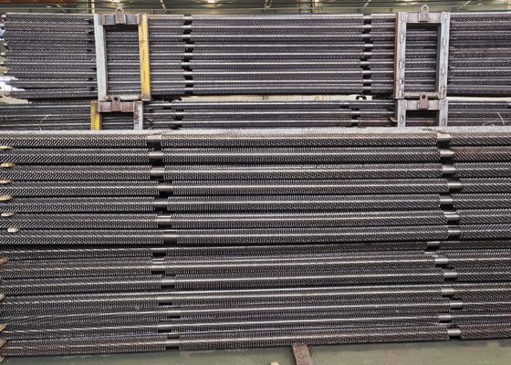 Tubos de pinças espirais soldados de alta frequência, resistentes à corrosão e ao desgaste, para economizadores