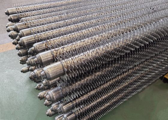 Tubos de pinças espirais de aço carbono, de alta frequência, soltos sem costura, para trocador de calor de caldeira