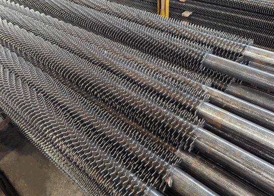 CE Padrão de aço carbono peças de caldeira tubo espiral fin tubo bobina tubo de caldeira para economizador