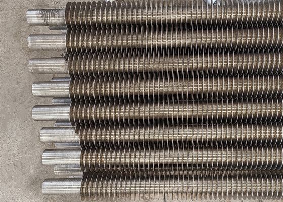Elemento de troca de calor resistente ao desgaste e eficiente Tubo de barbatanas espirais soldados de alta frequência