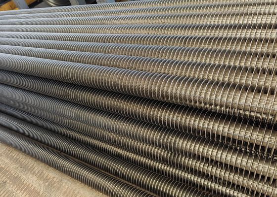 Tubos finos soldados de alta frequência resistentes ao choque térmico para economizadores e pré-aquecedores de ar em caldeiras