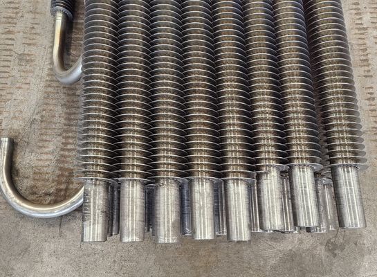 Tubos de finalidade espiral de caldeiras de aço carbono anticorrosivo para pré-aquecedores de ar