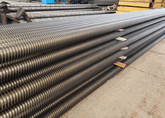 Tubos de finalidade espiral de caldeiras de aço carbono anticorrosivo para pré-aquecedores de ar