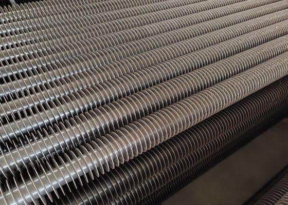 316 Tubos de barbatanas de caldeira de aço inoxidável Tubos de barbatanas em espiral para condições de trabalho adversas