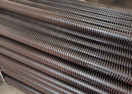 Tubo de barbatana de caldeira em espiral de aço inoxidável para dissipação de calor superior com padrão ASME