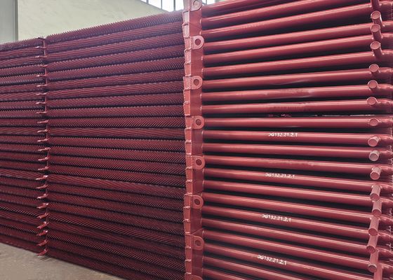Tubos de barbatanas espirais de caldeiras de aço carbono com barbatanas espirais para aumentar o desempenho