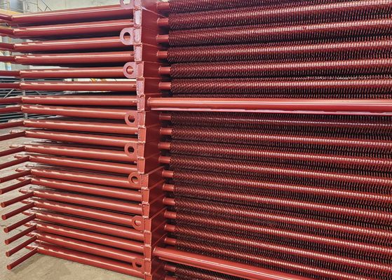 Tubos de barbatanas espirais de caldeiras de aço carbono com barbatanas espirais para aumentar o desempenho