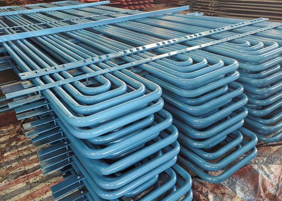 Tubos de serpentina de aço carbono horizontais ou verticais para transferência óptima de calor