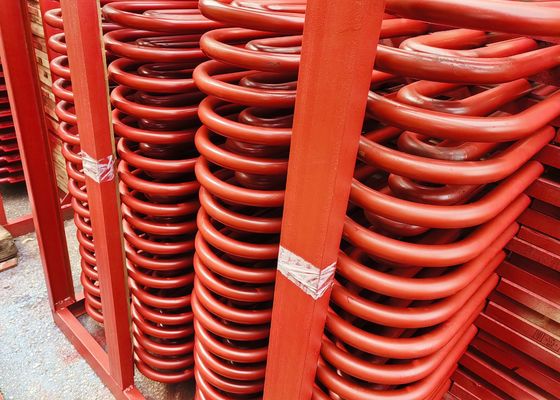 Tubos de serpentina de aço carbono para transferência de energia térmica