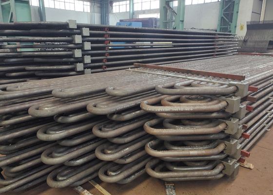Material de liga Tubos serpentinos de caldeira com desempenho de tabela em trocadores de calor