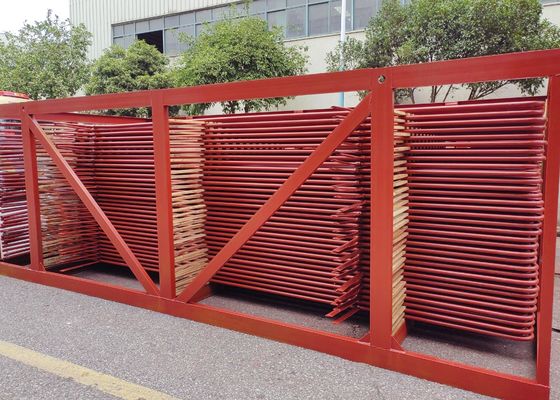 Material de liga Tubos serpentinos de caldeira com desempenho de tabela em trocadores de calor