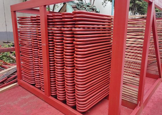 Tubos de serpentina de aço carbono U Bend para economizadores/superqueimadores/requeimadores de caldeiras