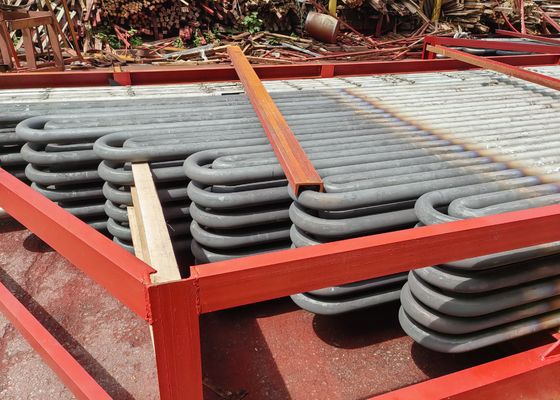 ASTM A249 bobina serpentina de aço carbono / tubo de serpente no aquecedor de caldeira