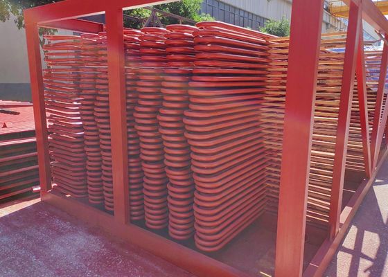 Tubos de serpentina de aço carbono sob alta pressão personalizados no sistema de caldeira CFB