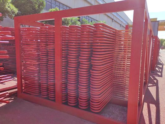 Tubos de serpentina de aço térmico durável para diferentes tipos de caldeiras