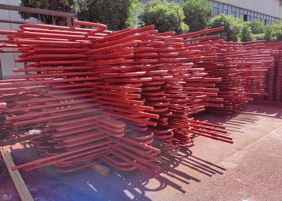 Tubos de serpentina de aço carbono de alta segurança para superqueimador e requeimador de caldeira CFB