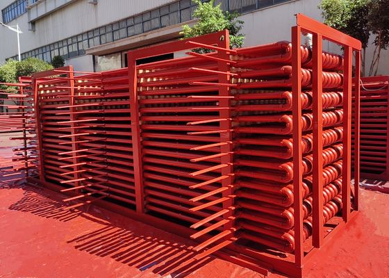 ISO9001 Caldeira de aço carbono Tubo serpentino pintado com alta eficiência
