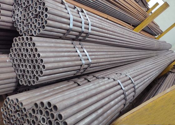 Tubos sem costura de caldeira de aço carbono de comprimento personalizável para trocador de calor