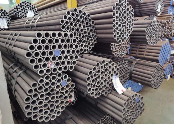 Tubos sem costura de caldeira de aço carbono de comprimento personalizável para trocador de calor