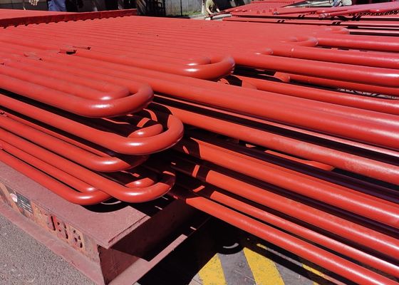 Caldeira de aço carbono horizontal ou vertical Tubos serpentinos para caldeiras CFB