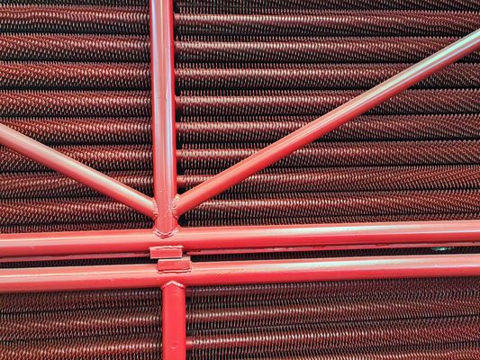 Tubos de borracha espiral de caldeiras de alta frequência para trocadores de calor / condensadores