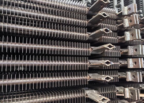 Caldeira de aço carbono de soldagem de alta frequência H Fin Tube com alta eficiência