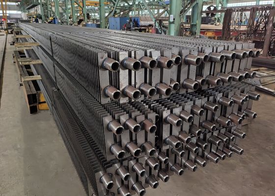ISO9001 Caldeira de aço carbono H Fin Tube Para Economizador Tubular Finado Tipo H