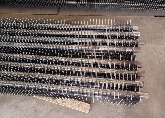 ASME Tubos de caldeira H-Fin de forma quadrada ou retangular em economizador de caldeira