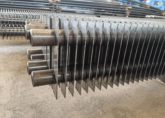 ASME Tubos de caldeira H-Fin de forma quadrada ou retangular em economizador de caldeira