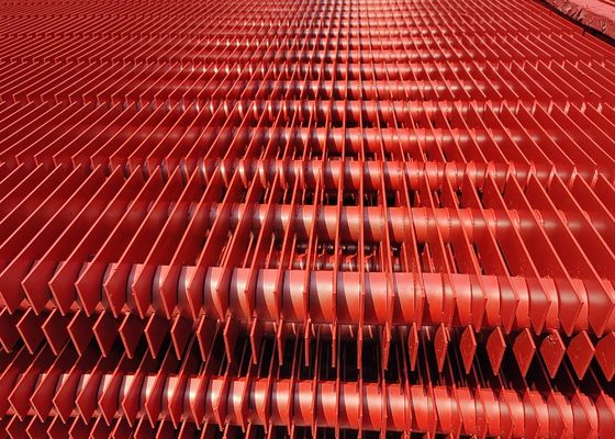 ASME Caldeira de aço carbono pintado H Fin Tubos de reforço Transferência de calor