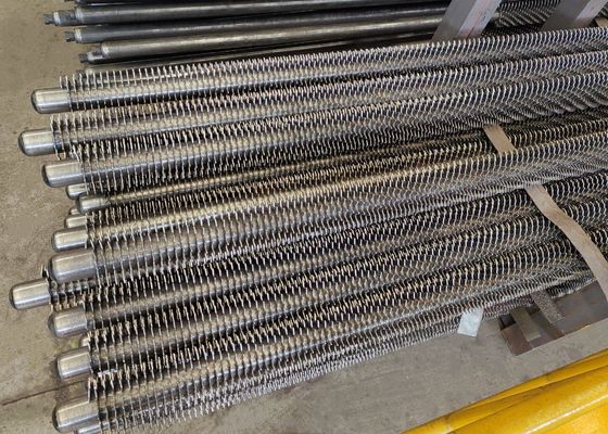 Tubos de barbatanas espirais de caldeira de aço carbono de alta qualidade com dissipação de calor eficiente