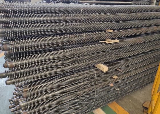 Tubos de barbatanas espirais de caldeira de aço carbono de alta qualidade com dissipação de calor eficiente