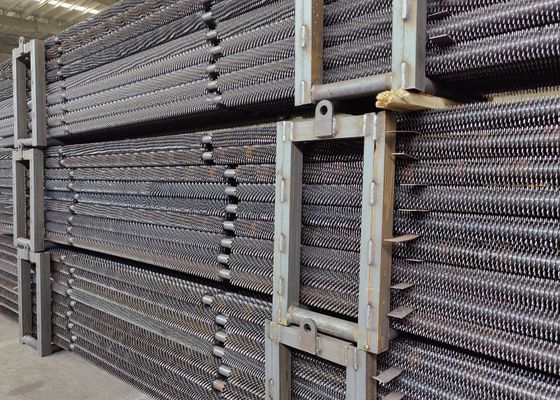 Tubos de barbatanas espirais de caldeira de aço carbono de alta qualidade com dissipação de calor eficiente