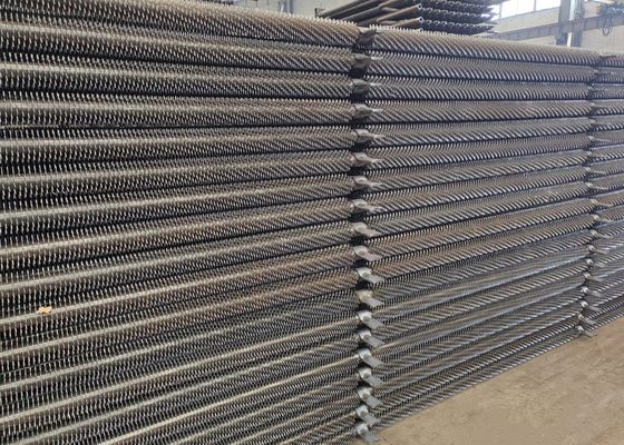 ASME Tubos de barbatanas espirais de caldeiras de aço carbono para economizadores de caldeiras em usinas de energia