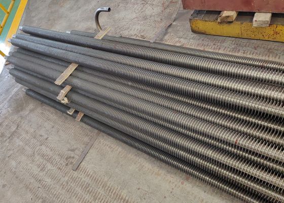 Tubos de pinças espirais de caldeiras de aço carbono de soldagem de alta frequência Tubos de pinças personalizados