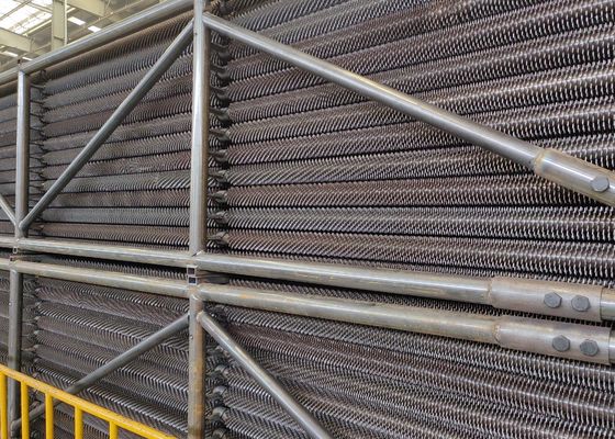 Tubo de barbatana espiral de caldeira de liga ou aço carbono para ambientes de alta temperatura