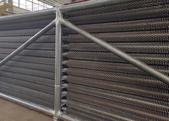 Tubos de pinças espirais de caldeiras de aço carbono para transferência de calor de peças de pressão da caldeira
