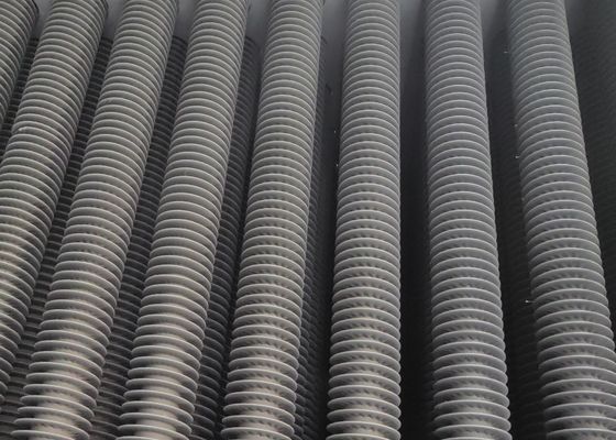 Tubos de pinças espirais de caldeiras de aço inoxidável de aço carbono utilizados em peças de pressão de caldeiras