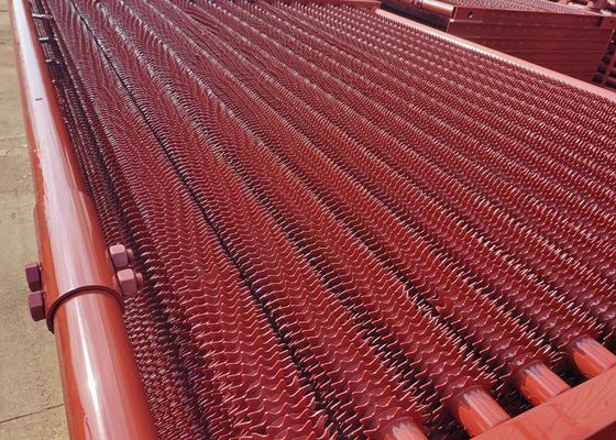 Elemento de transferência de calor personalizado Tubos de barbatana serrilhada para peças de pressão da caldeira