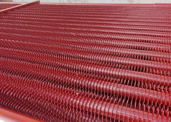 Elemento de transferência de calor personalizado Tubos de barbatana serrilhada para peças de pressão da caldeira