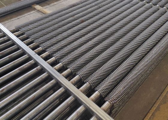 Tubos de barbatanas de caldeira com alta eficiência de transferência de calor e fortes propriedades antiincrustantes