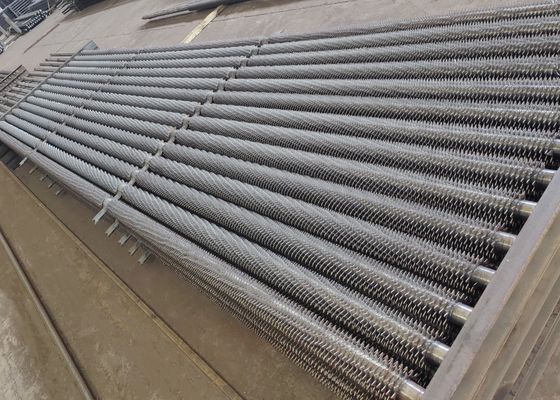 SA213/ASTM Caldeira de aço inoxidável tubo de barbatana espiral serrilhada com alta eficiência