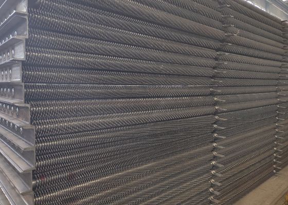 SA213/ASTM Caldeira de aço inoxidável tubo de barbatana espiral serrilhada com alta eficiência